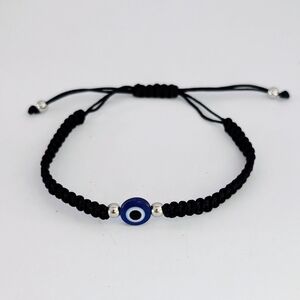 Black Evil Eye Bracelet